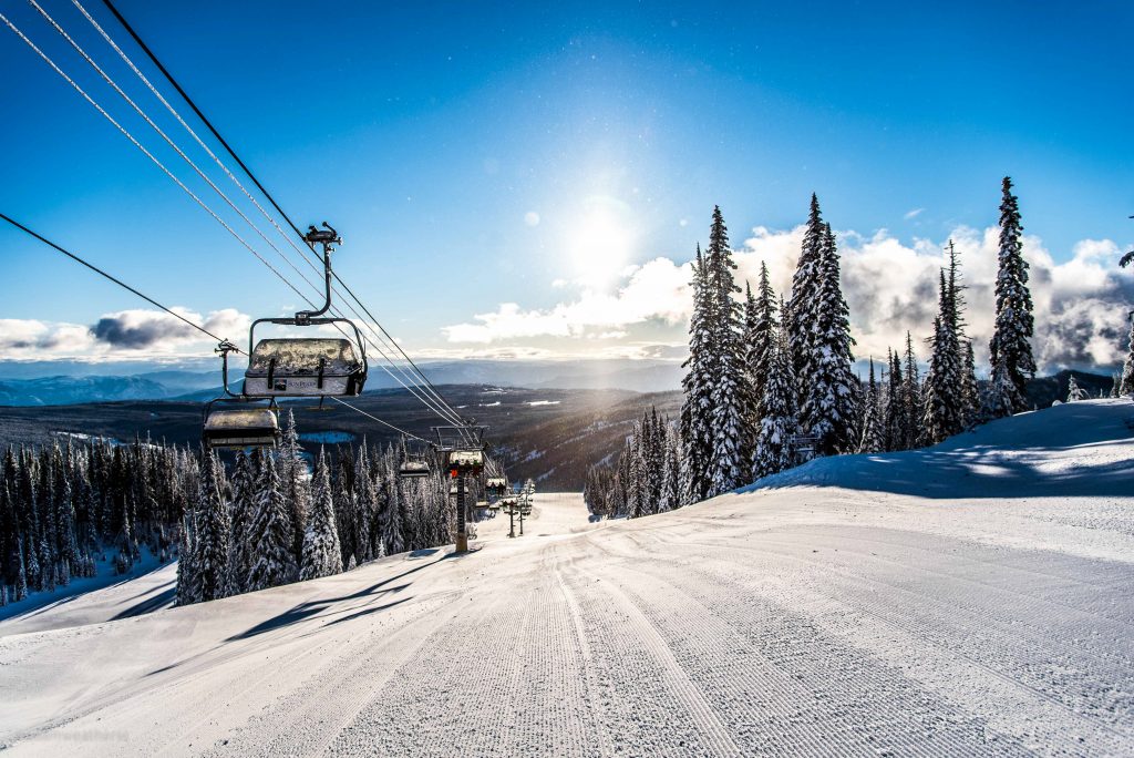 sunpeaks chair lift