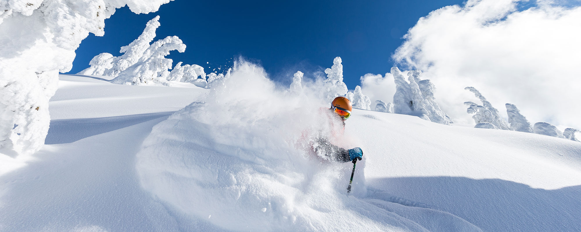 Big White powder and ghost trees